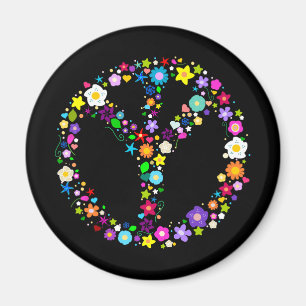 Imã Sinal de Paz Invertido - como o seu inventor queri