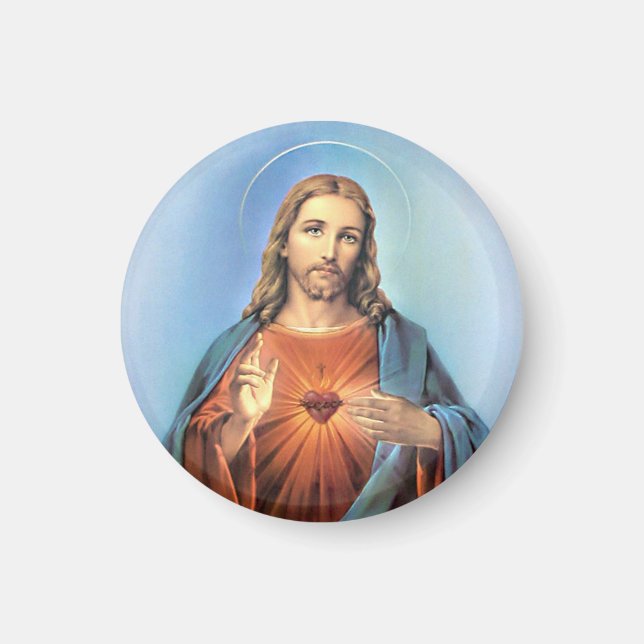 Imã Sinal de Paz/Jesus (Frente)