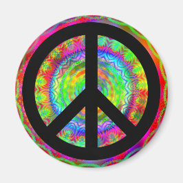 Imã Sinal de Paz Preto Funky