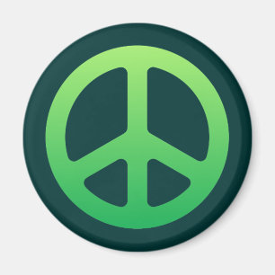Imã Sinal de Paz Verde