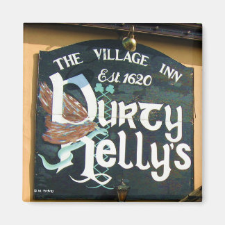 Imã Sinal de 'Pub' Magnet' de Durty Nelly