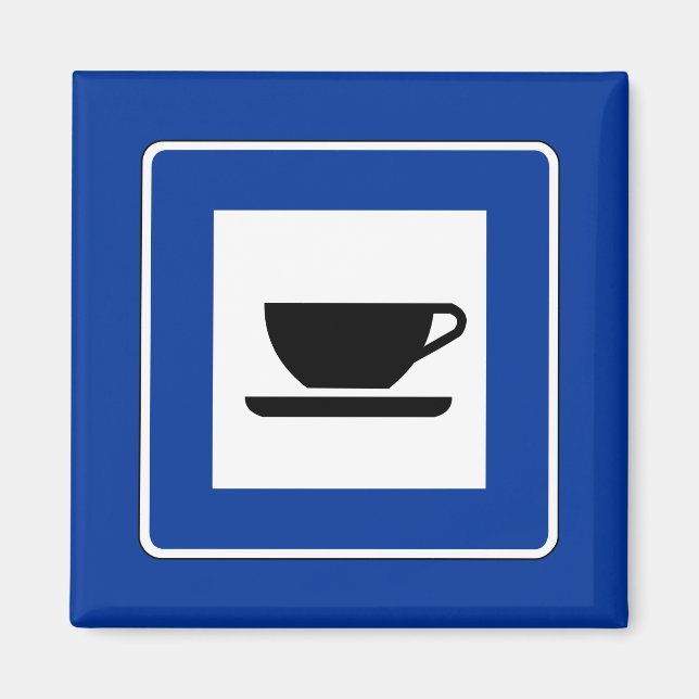 Imã Sinal de Tráfego do Café (Frente)
