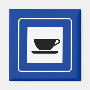 Imã Sinal de Trânsito Café