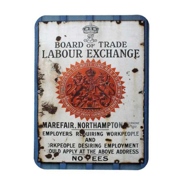 ÍMÃ SINAL DE VINTAGEM (Vertical)