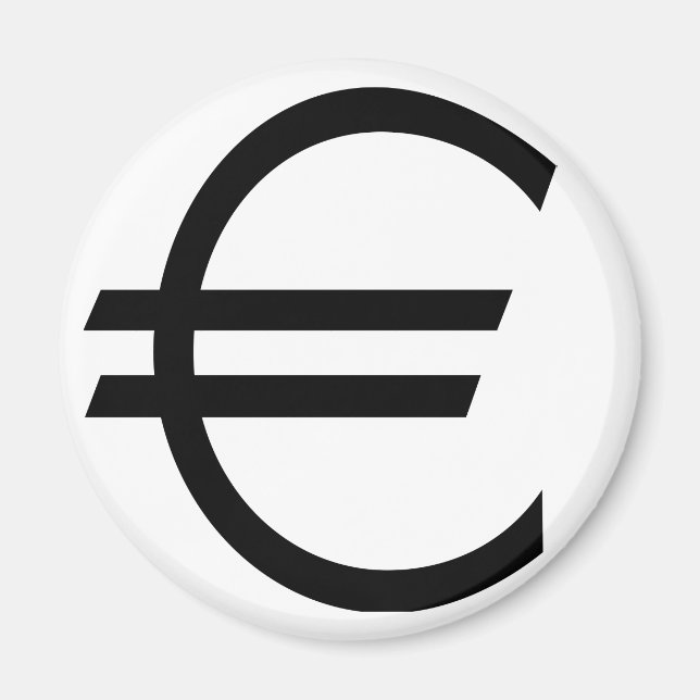 Imã Sinal Euro (Frente)