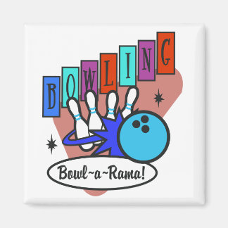 Imã sinal retro bowl-a-rama