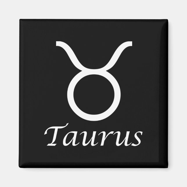 Imã Sinal Zodiac 'Taurus' (Frente)