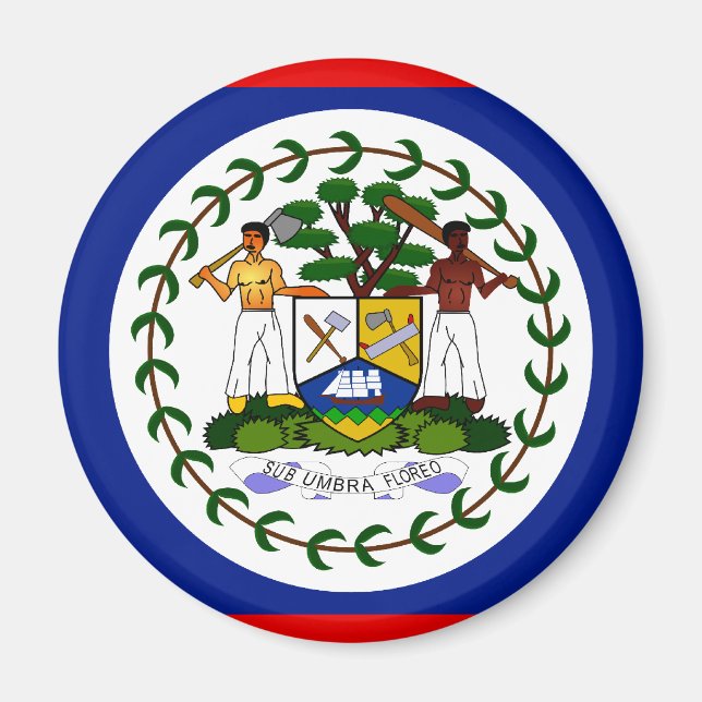 Imã Sinalizador Belize (Frente)