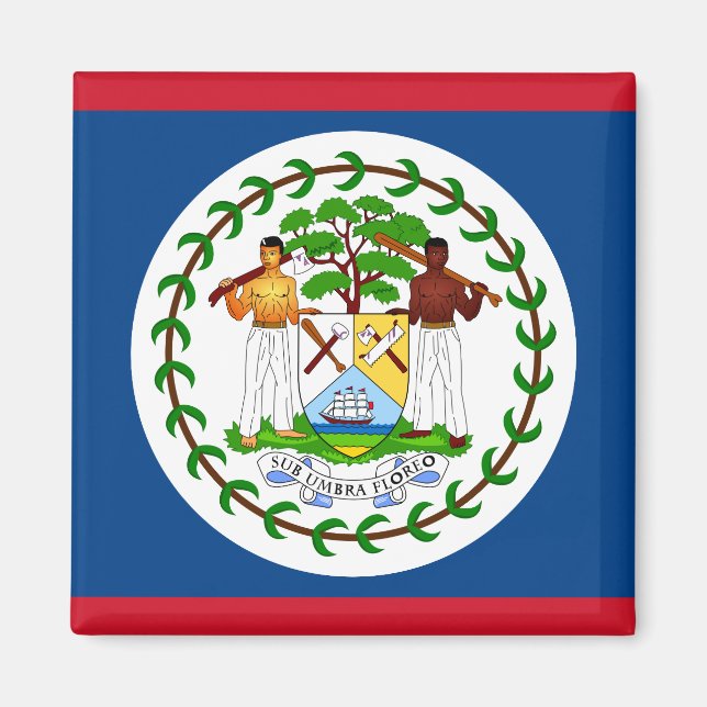 Imã Sinalizador Belize (Frente)
