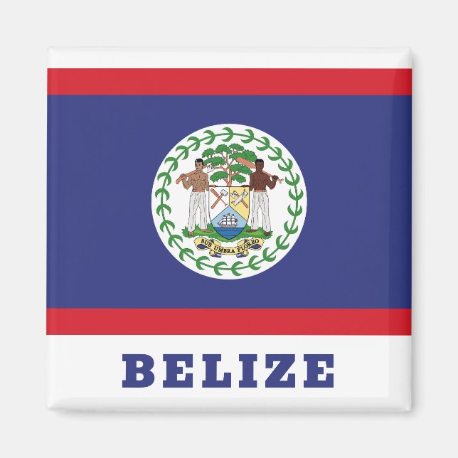 Imã Sinalizador Belize (Frente)