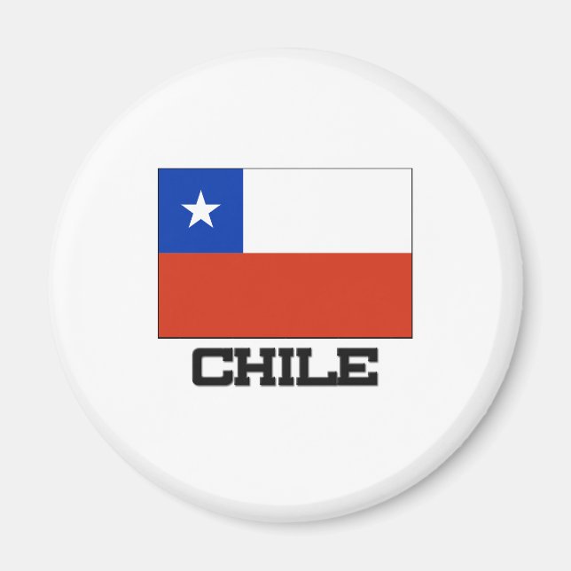 Imã Sinalizador Chile (Frente)