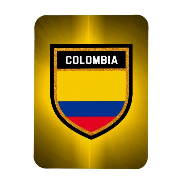 Ímã Sinalizador Colômbia (Vertical)