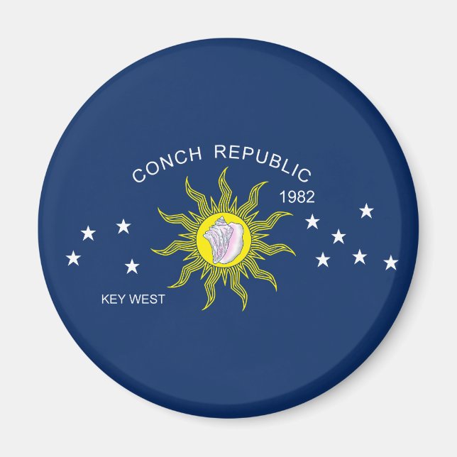 Imã Sinalizador da República de Conch (Frente)