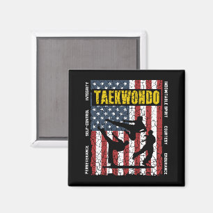 Imã Sinalizador de Artes Marciais Americanas do Autoco