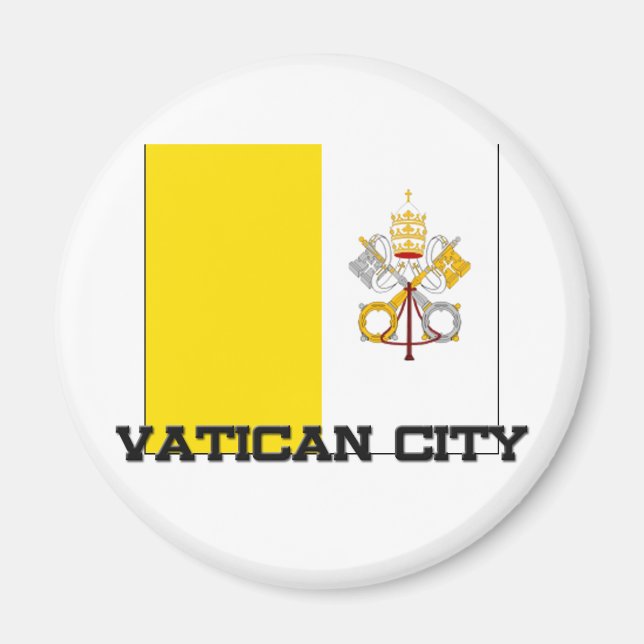 Imã Sinalizador de Cidade do vaticano (Frente)