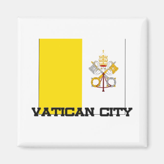 Imã Sinalizador de Cidade do vaticano (Frente)