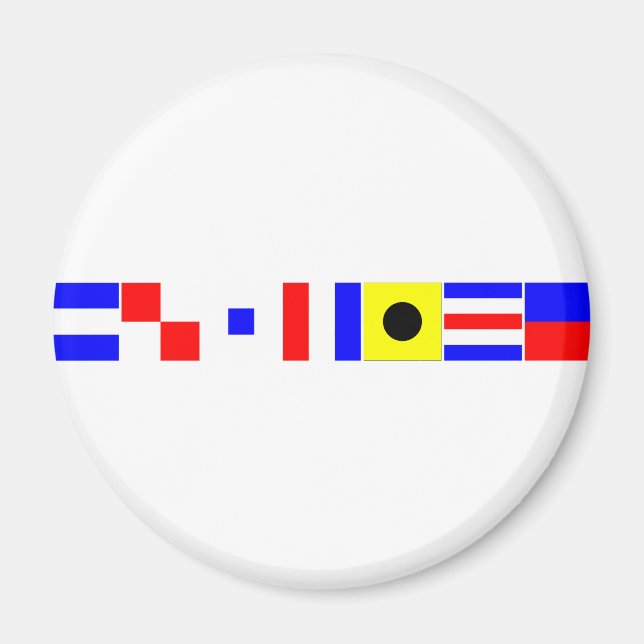 Imã sinalizador de código justiça (Frente)