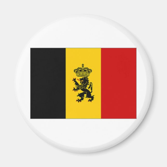 Imã Sinalizador de Governo da Bélgica (Frente)