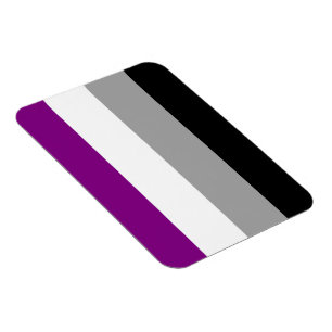 Ímã Sinalizador de Orgulho Asexual