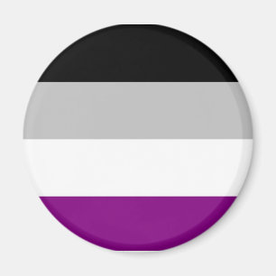Imã Sinalizador de Orgulho Asexual