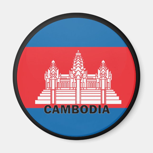 Imã Sinalizador de qualidade da rocha do Camboja (Frente)