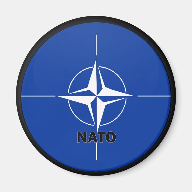 Imã Sinalizador de qualidade do Roundel da Nato (Frente)