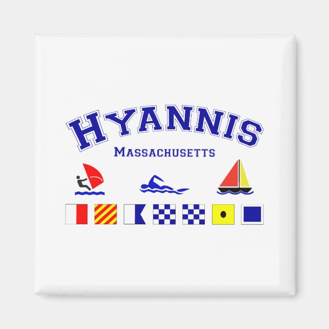 Imã Sinalizador de Sinal Hyannis (Frente)