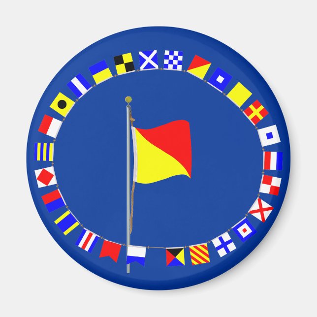 Imã Sinalizador de Sinal Náutico Superborda do Oscar M (Frente)