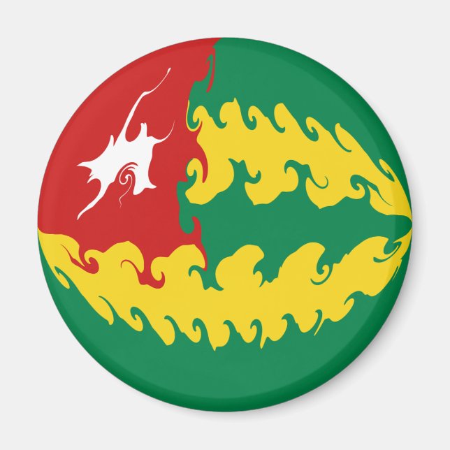 Imã Sinalizador de Sinalização de Togo (Frente)