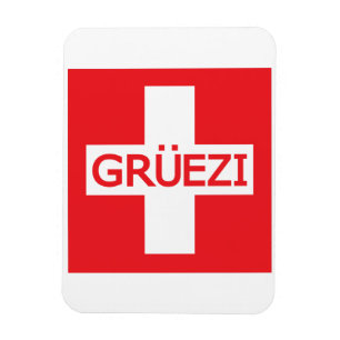 Ímã Sinalizador de Suiça Gruezi