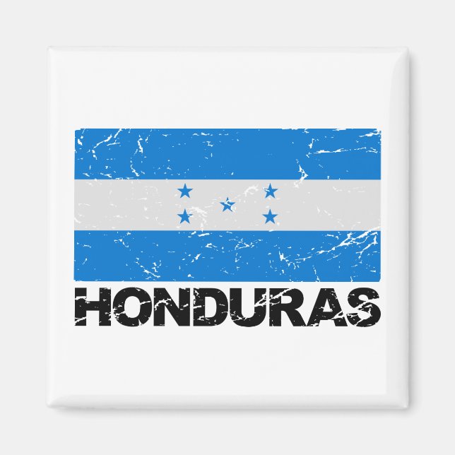Imã Sinalizador de Vintage em Honduras (Frente)