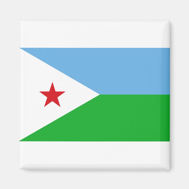 Imã Sinalizador Djibouti (Frente)