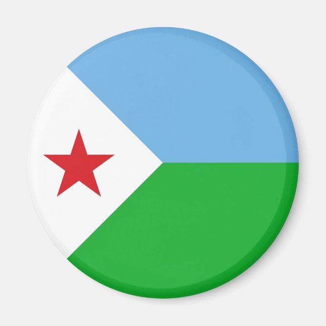 Imã Sinalizador Djibouti (Frente)