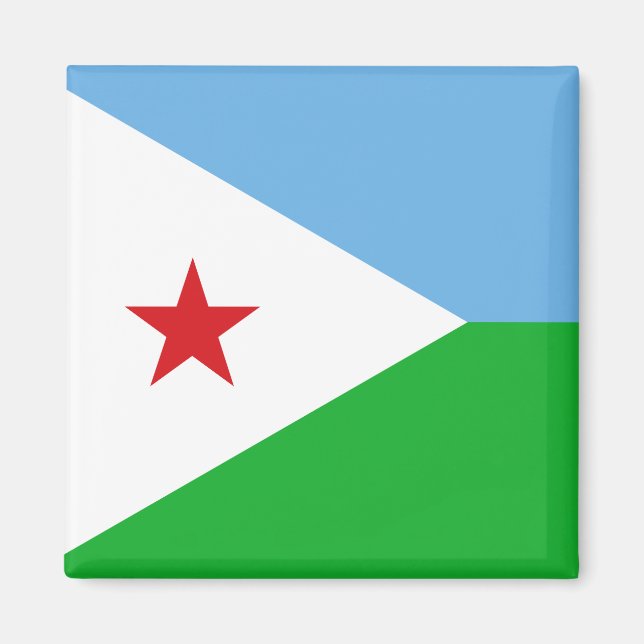 Imã Sinalizador Djibouti (Frente)