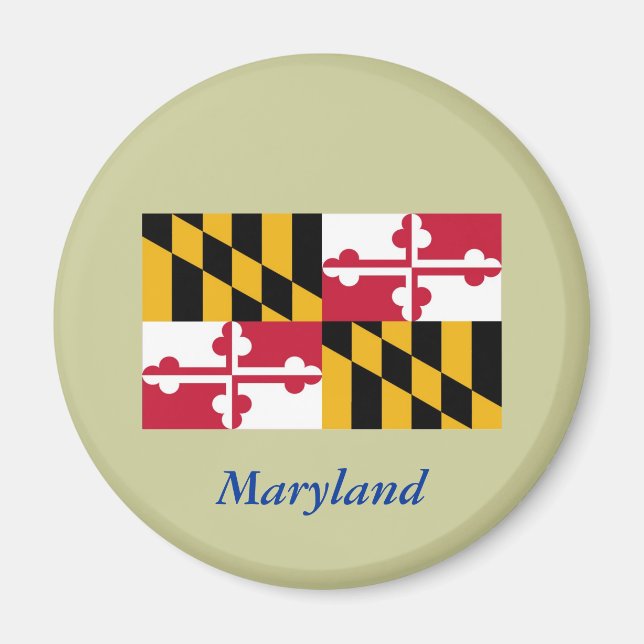Imã Sinalizador do Estado de Maryland (Frente)