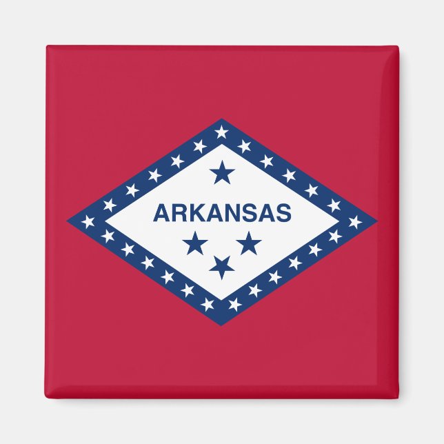 Imã Sinalizador do Estado do Arkansas (Frente)
