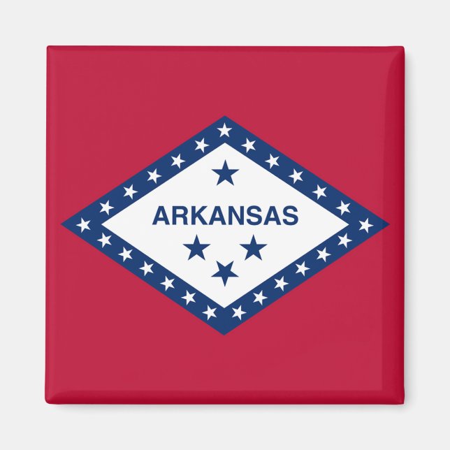 Imã Sinalizador do Estado do Arkansas (Frente)