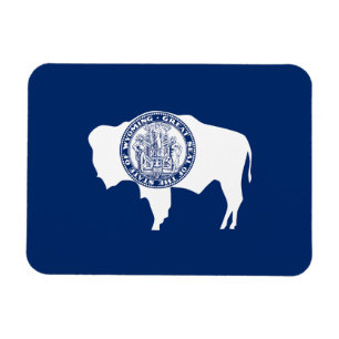 Ímã Sinalizador do Estado Wyoming