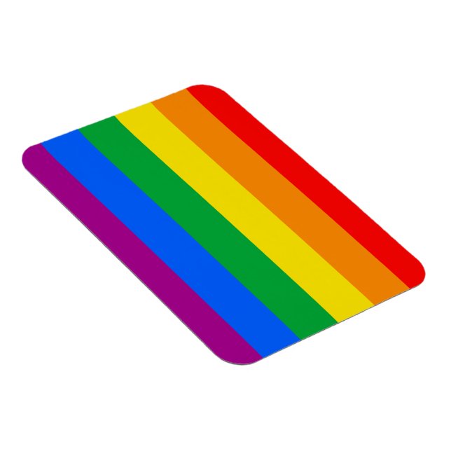 Ímã Sinalizador do Orgulho Arco-Íris LGBTQ+ (Lado Direito)