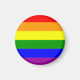 Imã Sinalizador do Orgulho Arco-Íris LGBTQIA+