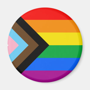 Imã Sinalizador do Orgulho de Progresso LGBTQ+
