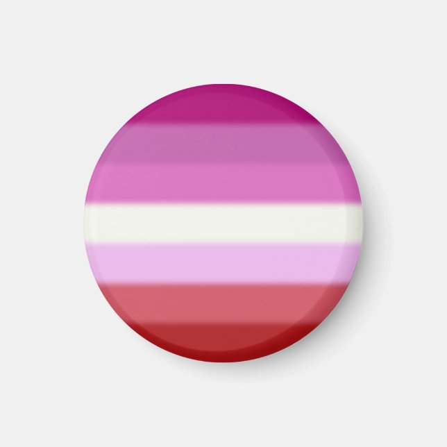 Imã Sinalizador do Orgulho Lésbico de Queda (Frente)