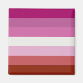 Imã Sinalizador do Orgulho Lésbico Rosa