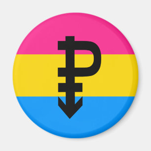 Imã Sinalizador do Orgulho Pansexual