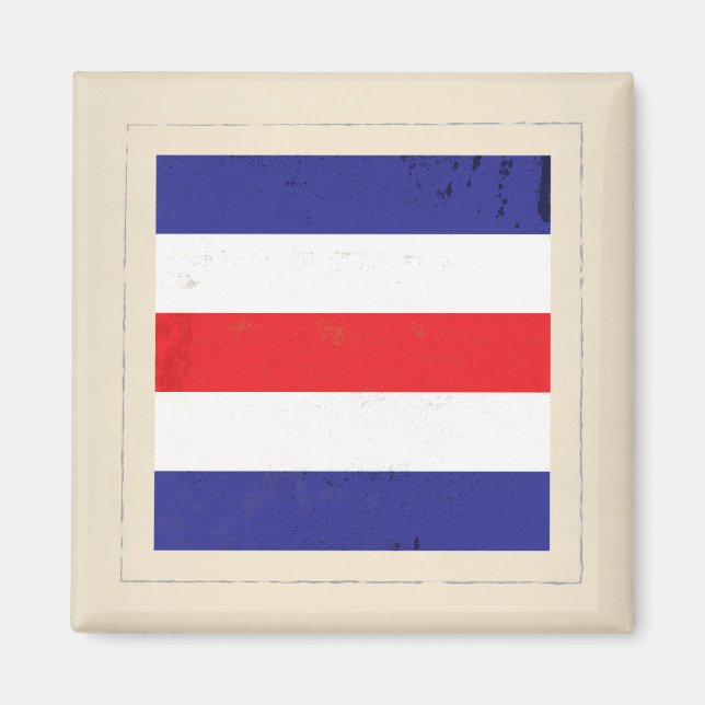 Imã Sinalizador do sinal "C" em letras náuticas (Frente)