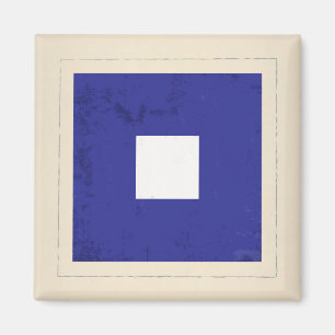 Imã Sinalizador do sinal "P" em letras náuticas