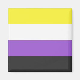 Imã Sinalizador Enby (Orgulho Não-Binário)