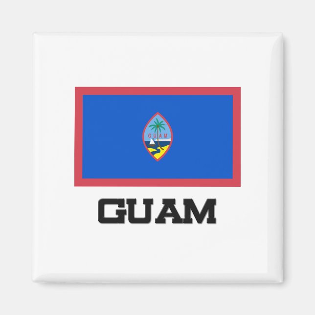 Imã Sinalizador Guam (Frente)