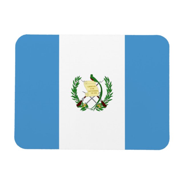 Ímã Sinalizador Guatemala (Horizontal)