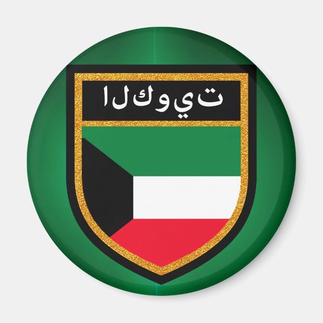Imã Sinalizador Kuwait (Frente)